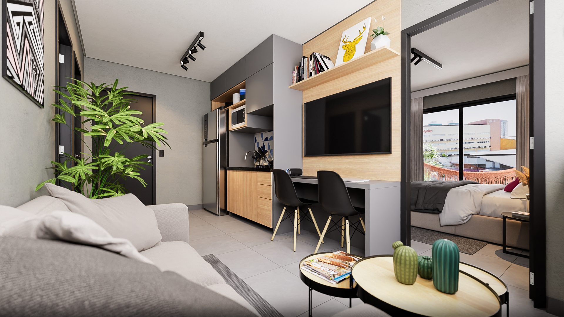 Studio/Flat no Home Studio — Horto Florestal, Teresina