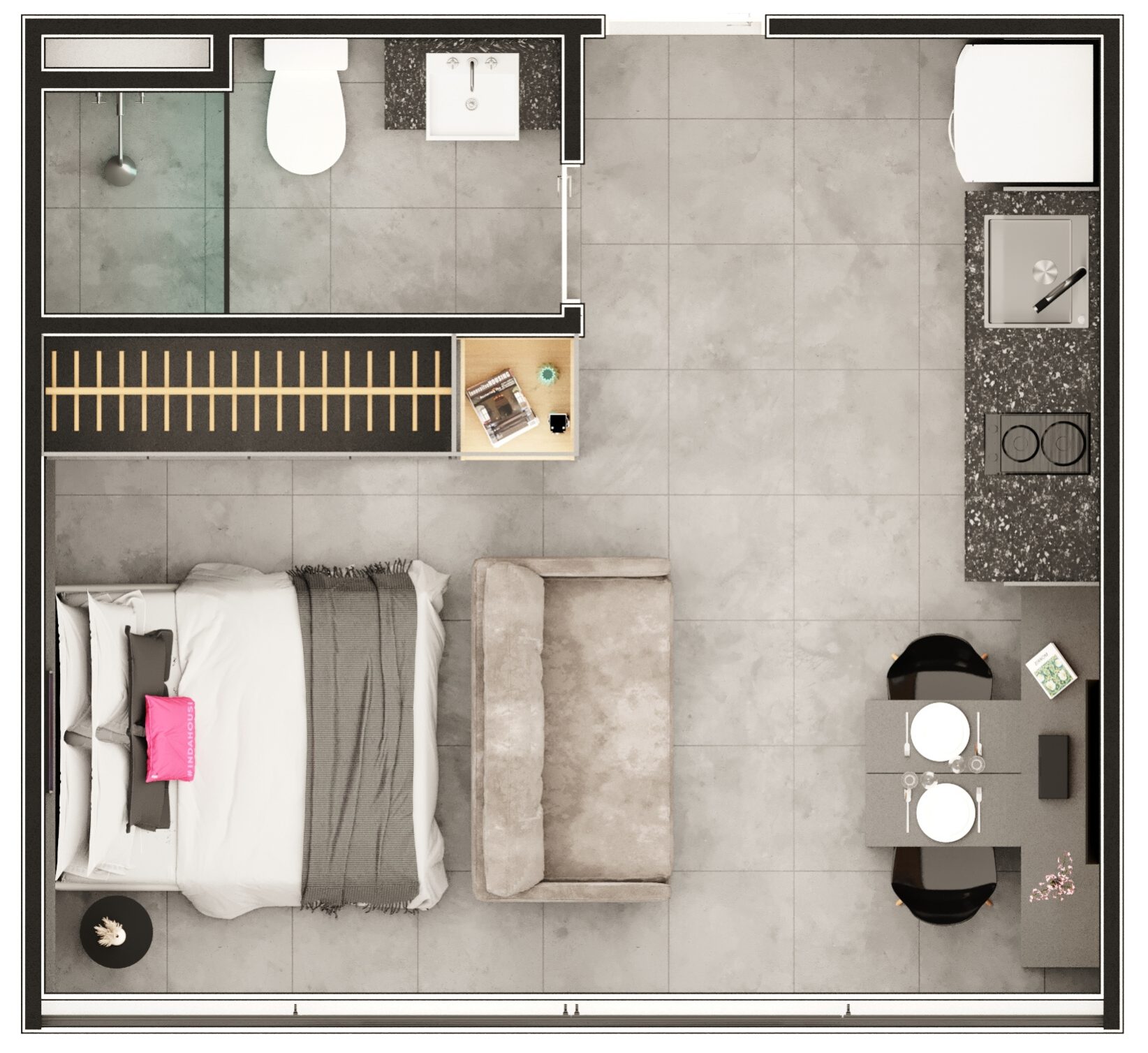Planta Planta 25m²