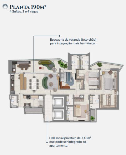 Planta Planta 190m²