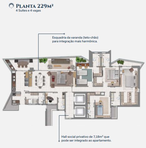 Planta Planta 229m²