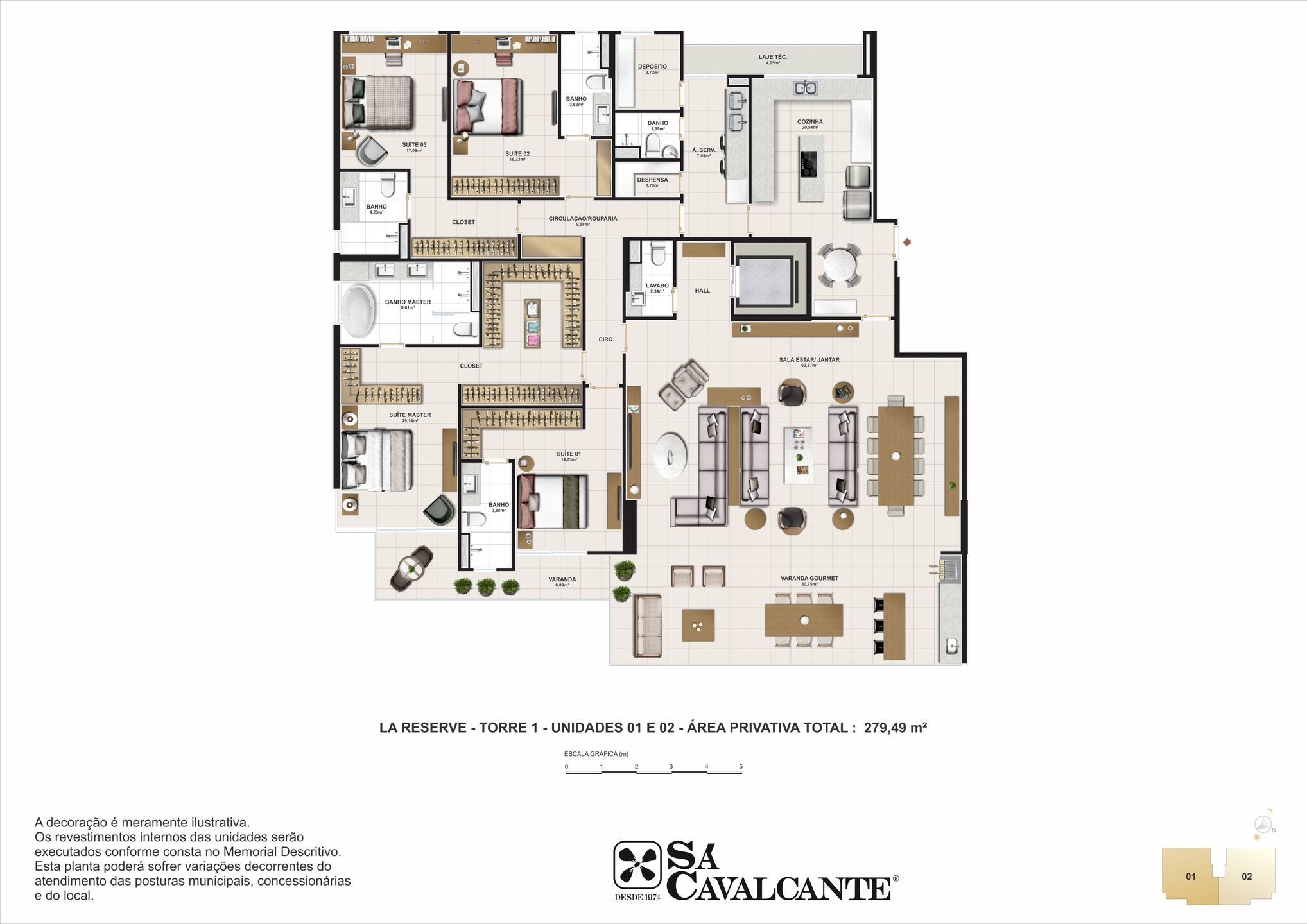 Planta Planta 279m²
