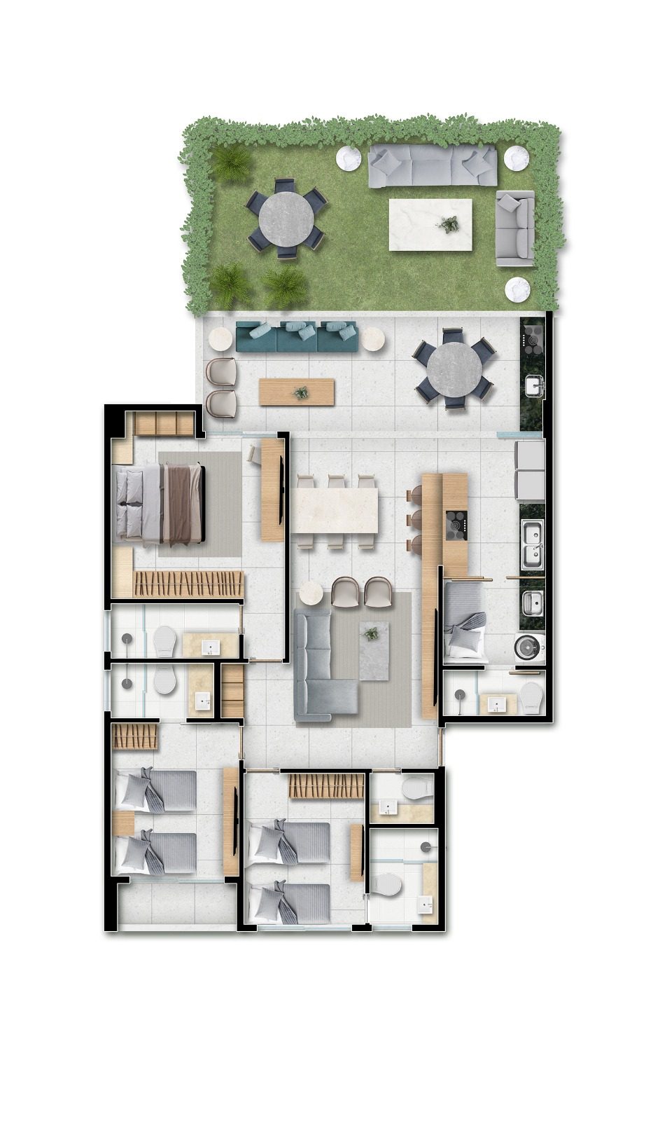 Planta Planta 117m²