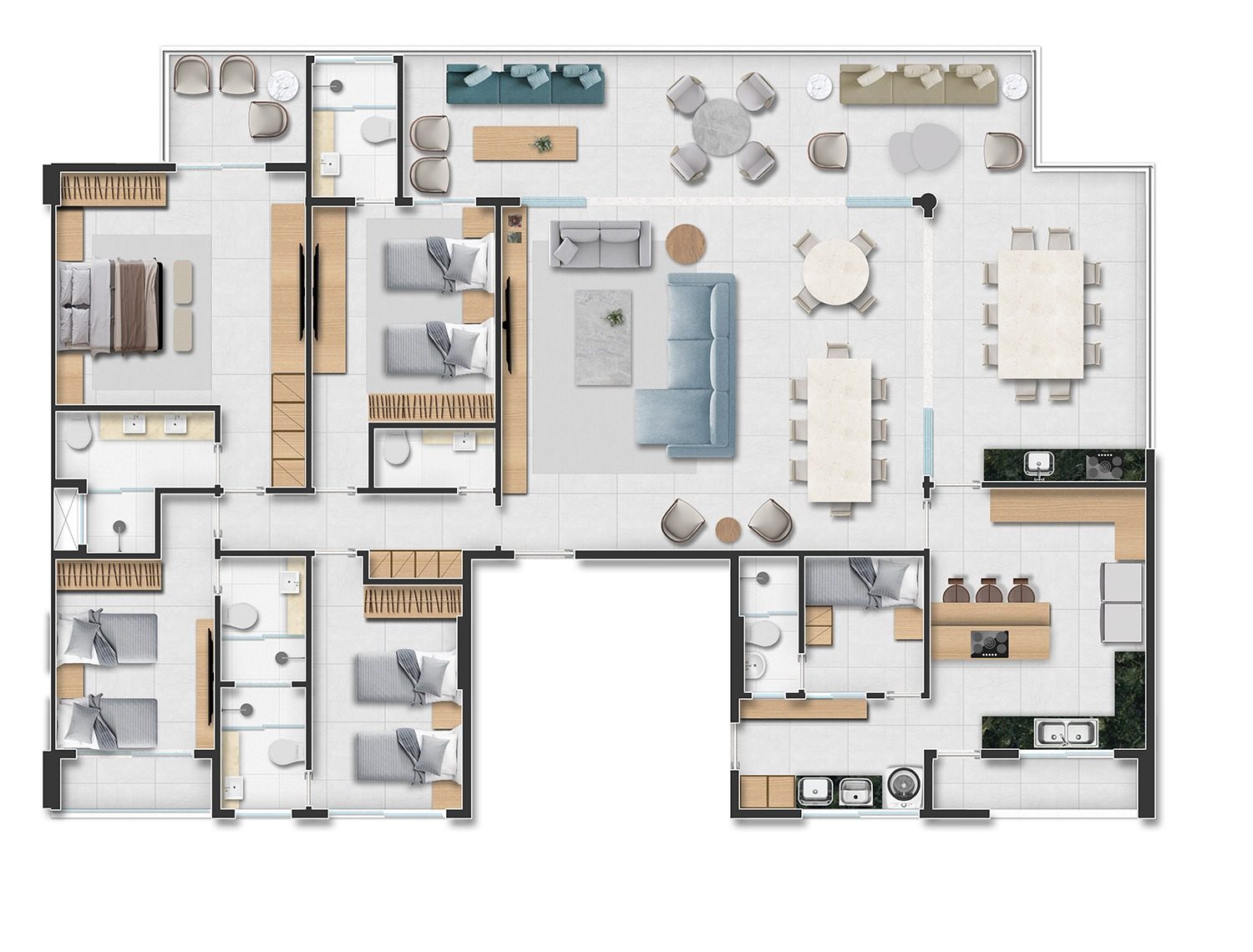 Planta Planta 233m²