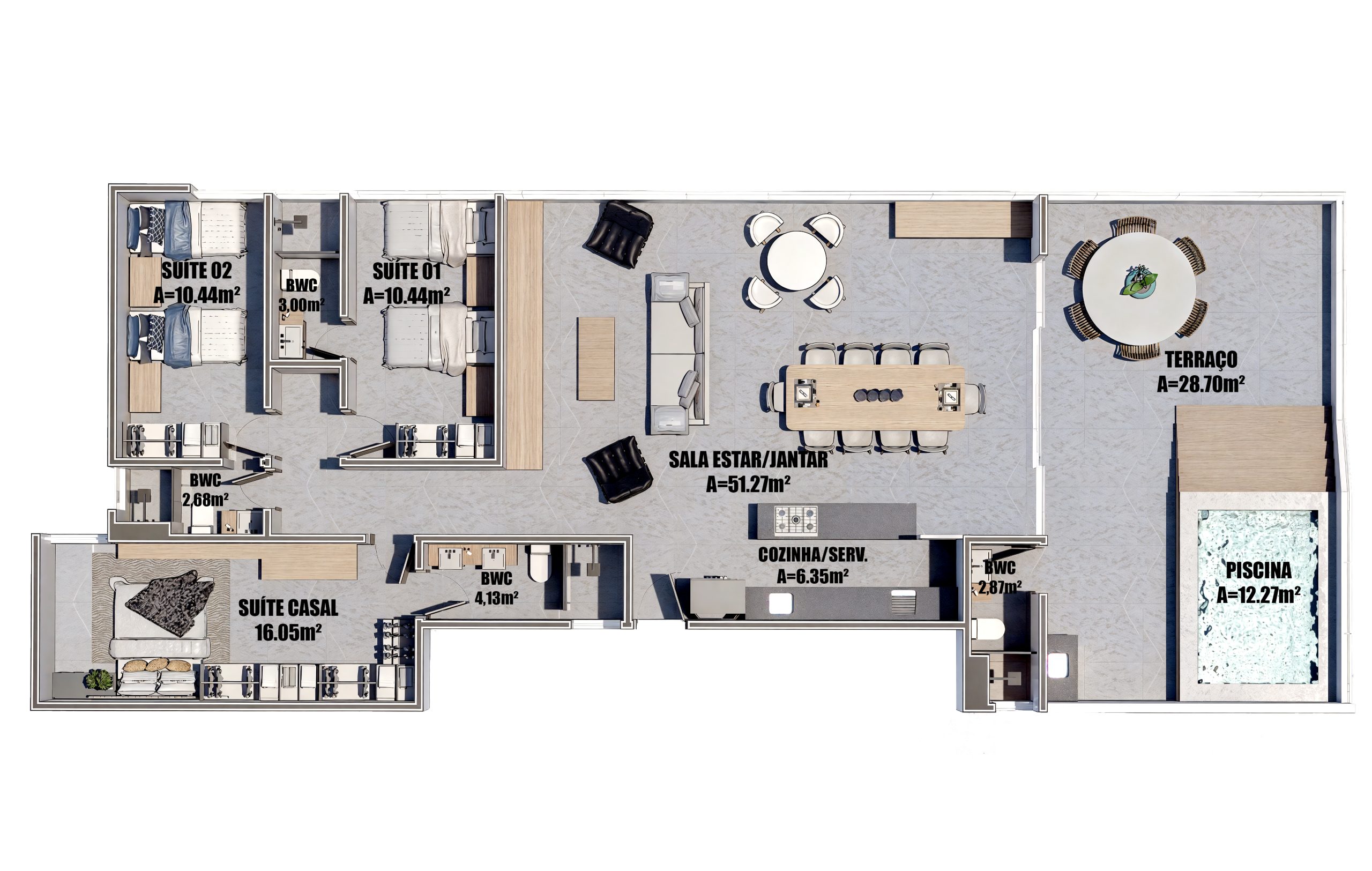 Planta Planta 78m²