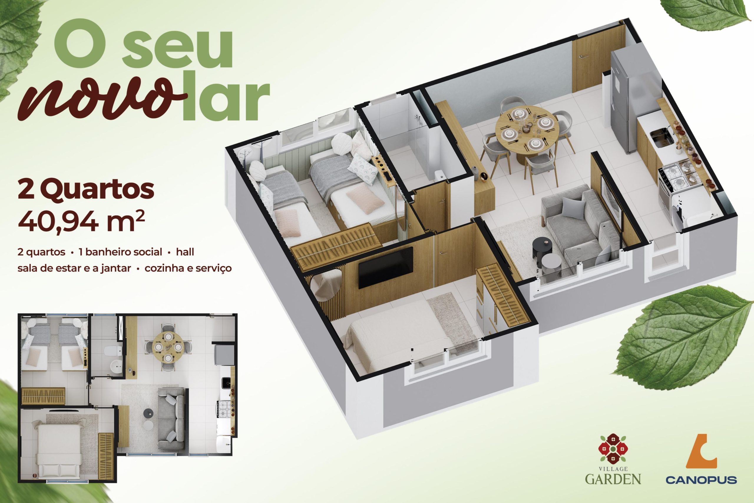 Planta Planta 41m²