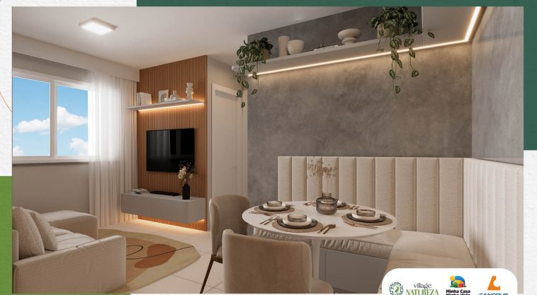 Apartamento no Village Natureza — Gurupi, Teresina