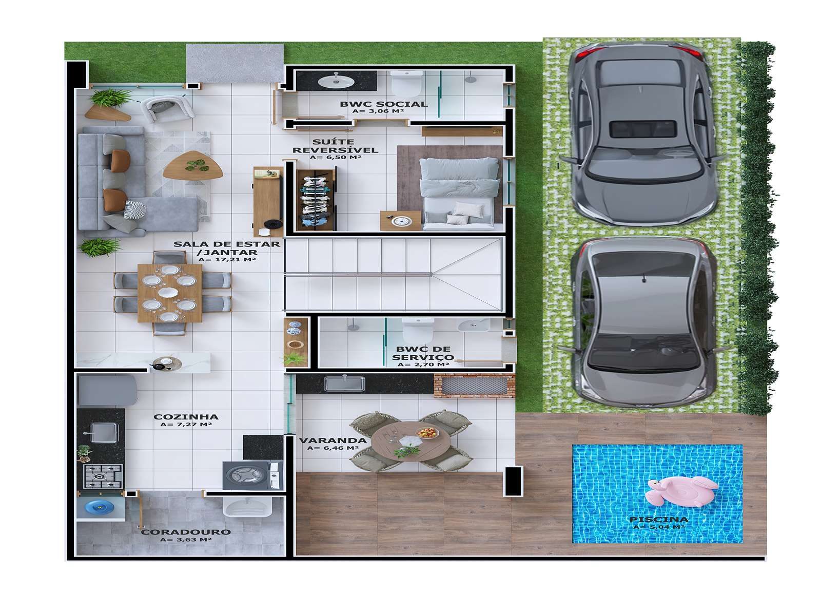 Planta Planta 110m²