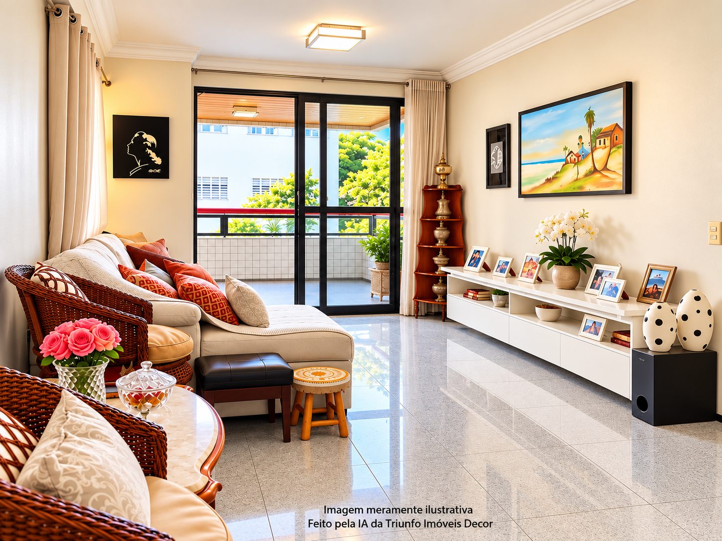 Apartamento no Edifício Berma IV — Aldeota, Fortaleza