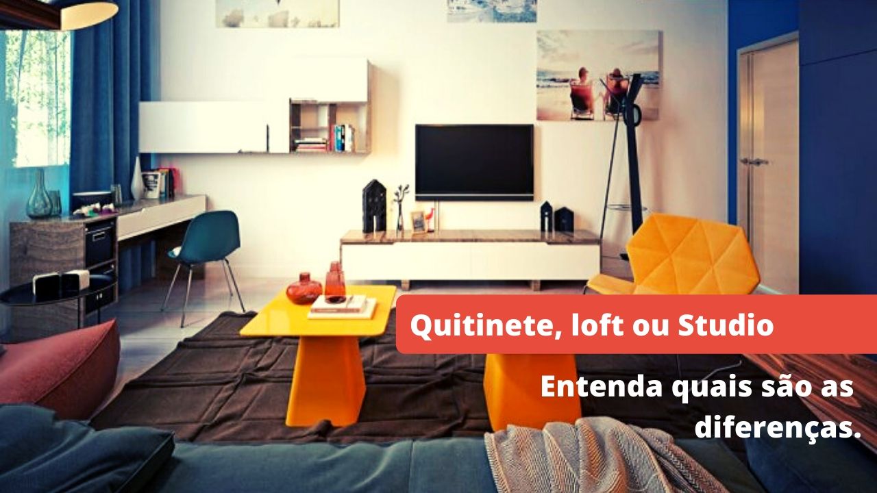 Quitinete, studio ou loft. Quais são as diferenças?