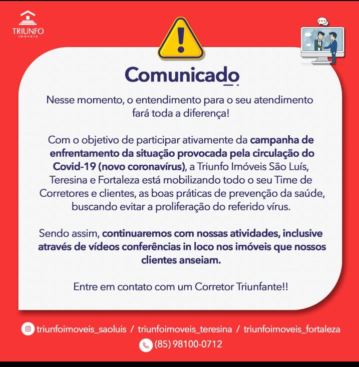 Comunicado Importante !